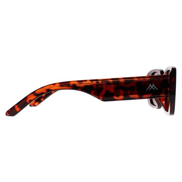 Montana MP76 brown women sunglasses rectangle frame polarized, imported from the UK