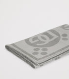 Dolce & Gabbana Casa wool logo jacquard throw 140cm x 180cm - British product