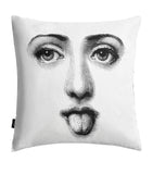 Fornasetti Tema e Variazioni No. 82-130 cushion 40cm x 40cm - British product