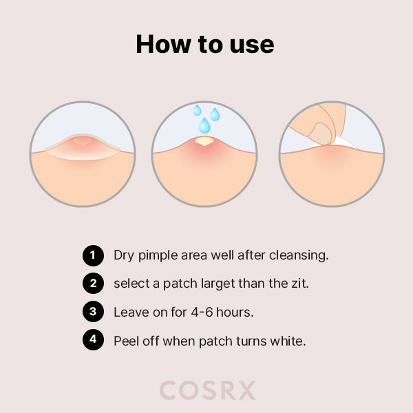 COSRX master patch acne spot treatment 24 units - British product