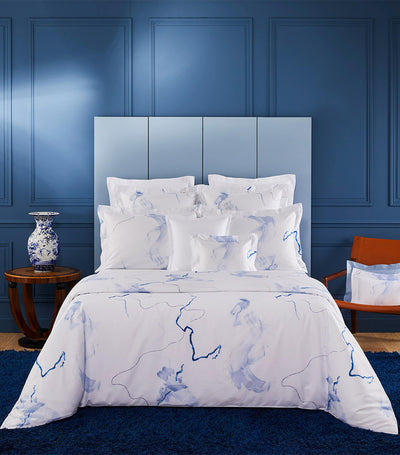 Harrods Yves Delorme Couture Ulysse Double Flat Sheet 240cm x 320cm- Buy online at McGrocer