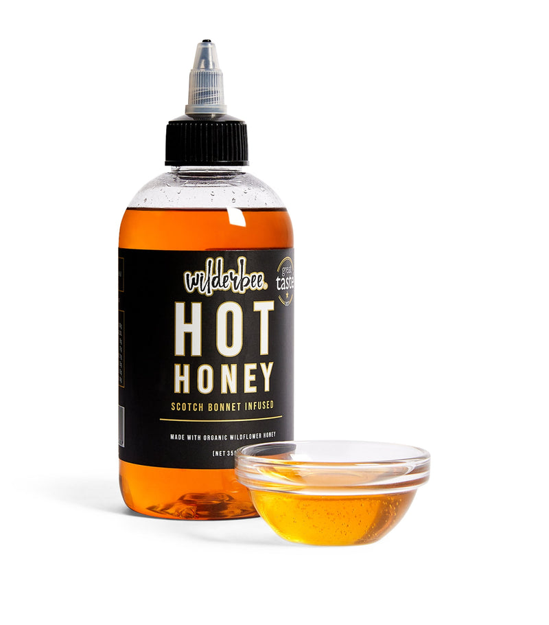 WilderBee Hot Honey with Scotch bonnet chillies 350g (British brand)