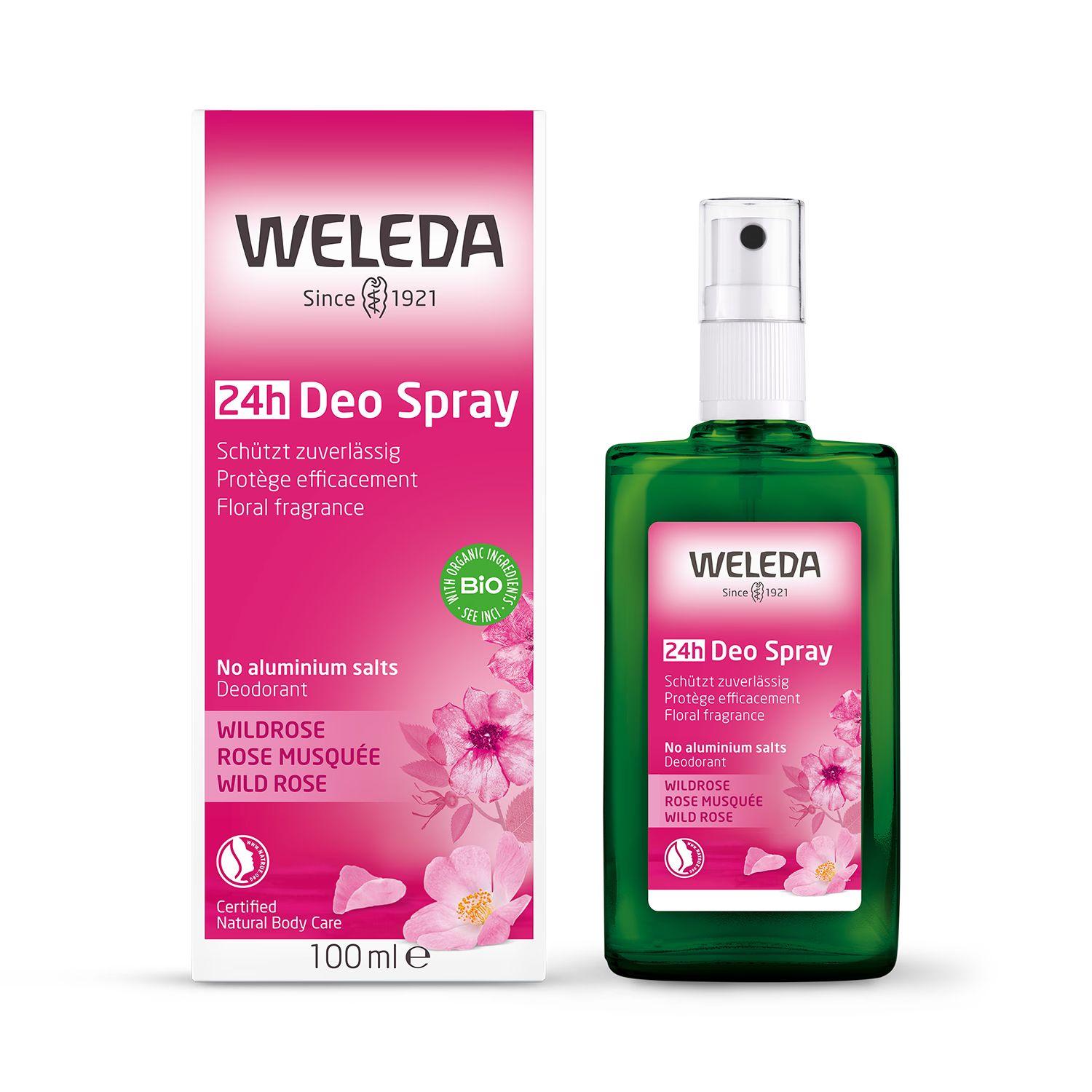 Weleda natural Floral Fresh Deo Spray 100ml (British brand)