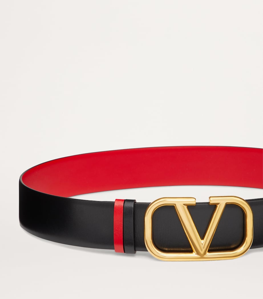 Valentino Garavani reversible VLogo belt 4cm, imported from the UK