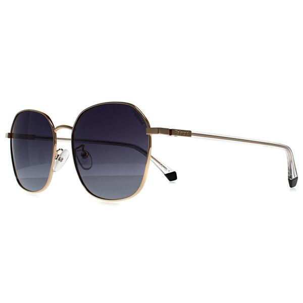 Polaroid gold polarized women's sunglasses (British brand)
