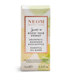 NEOM grapefruit, mandarin and eucalyptus essential oil blend 10ml, imported from the UK