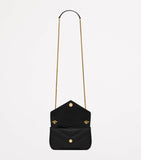 Saint Laurent Mini Loulou shoulder bag matelassé lambskin (British brand)