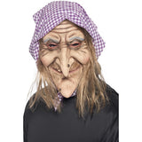 Smiffys Old Witch Mask latex mask, imported from the UK
