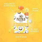 Piccolo Organic Pear, Banana, Coconut & Baby Rice 4m+ 100g GOODS Superdrug   