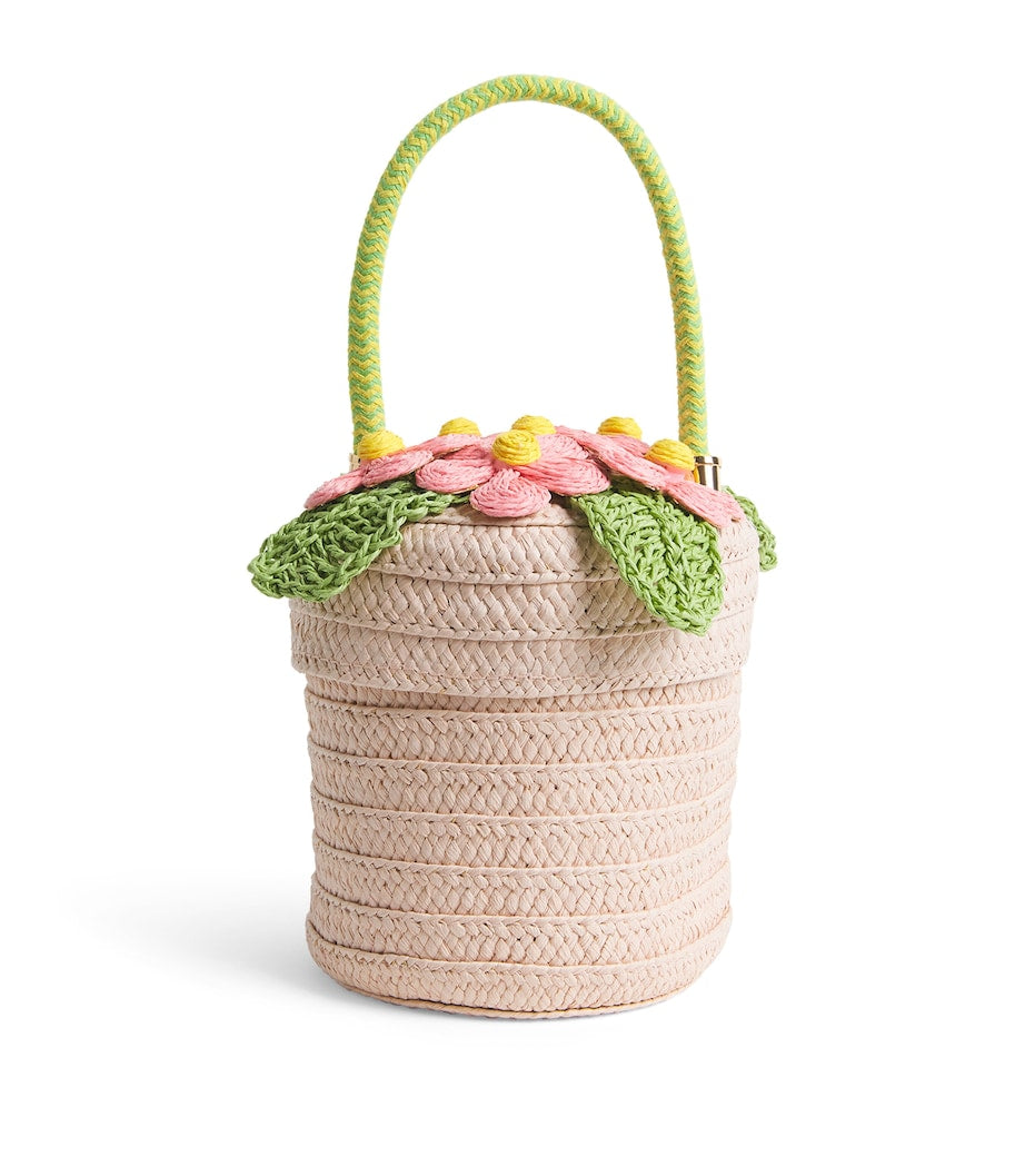 Meri Meri flower pot basket bag 23cm children's accessory (British brand)