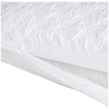 Argos Home embossed white bedding set single - British product