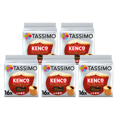 Kenco Tassimo Reine Kolumbianische Kaffeekapseln für 80 Portionen