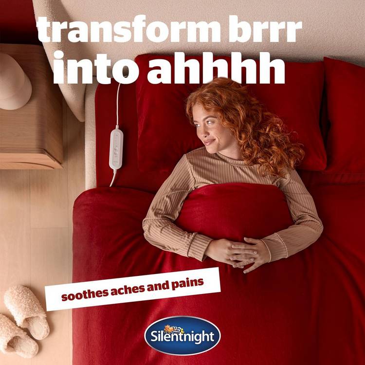 Silentnight Comfort Control electric underblanket Single (British brand)