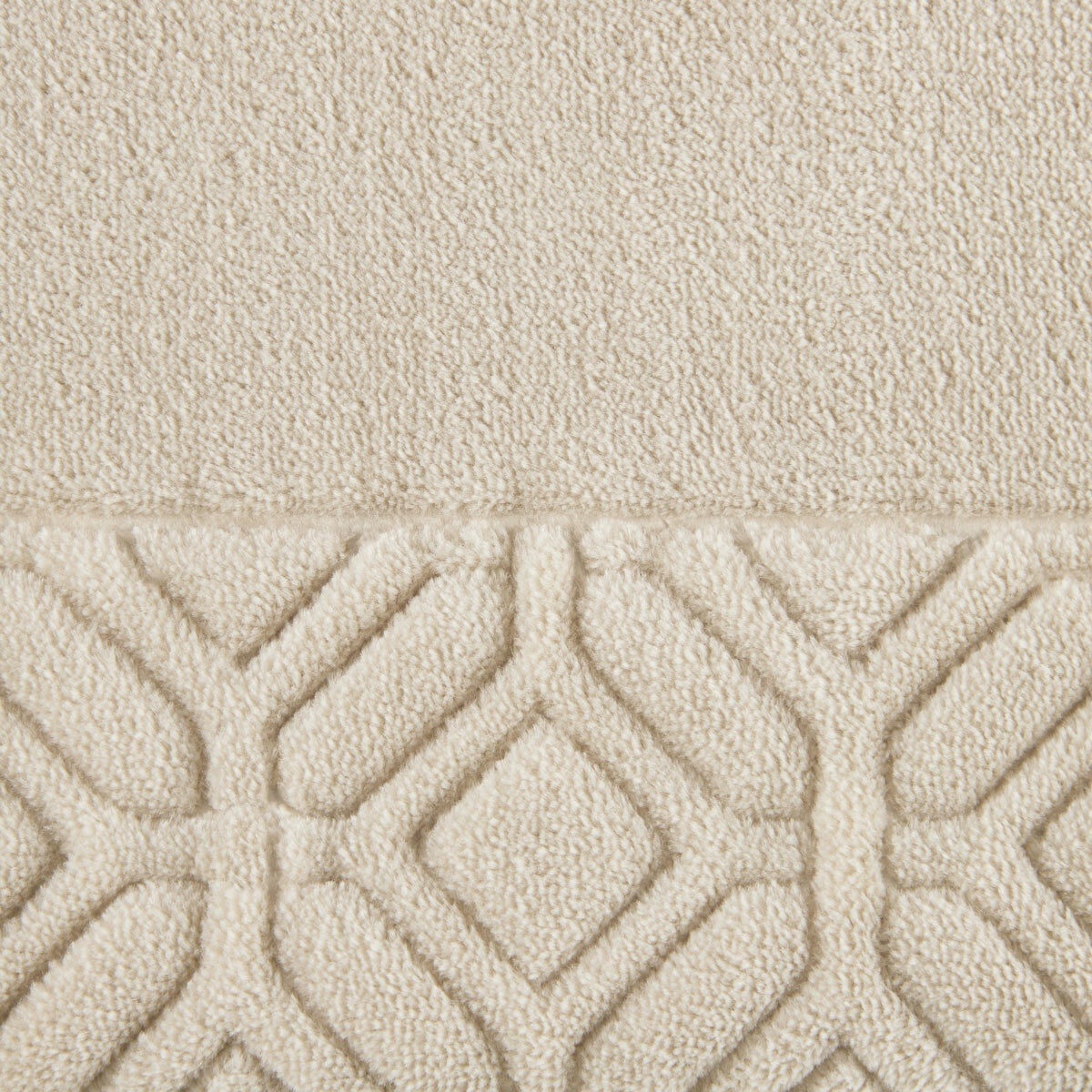 Paramount memory foam plush bath mat in taupe 61 x 91 cm - British product