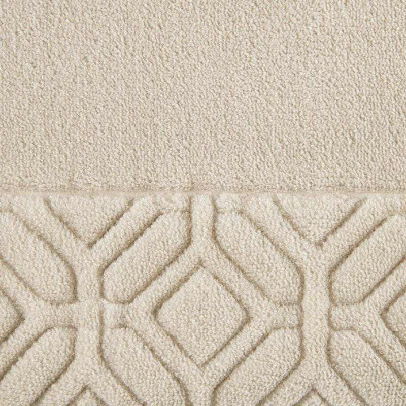 Paramount memory foam plush bath mat in taupe 61 x 91 cm - British product