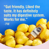 Remedy Kombucha Ginger Lemon 4 x 330ml, imported from the UK
