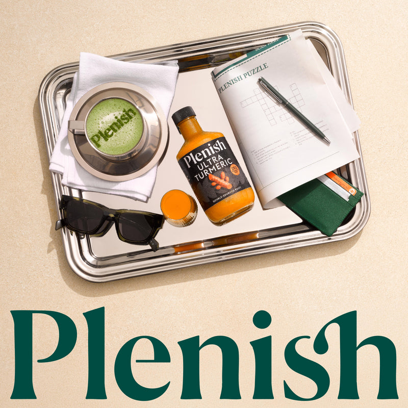 Plenish Ultra Turmeric shots 420ml dosing bottle (British brand)