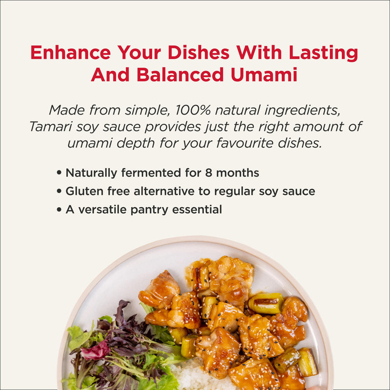 Yutaka Organic Tamari Soy Sauce Gluten Free 150ml, UK version