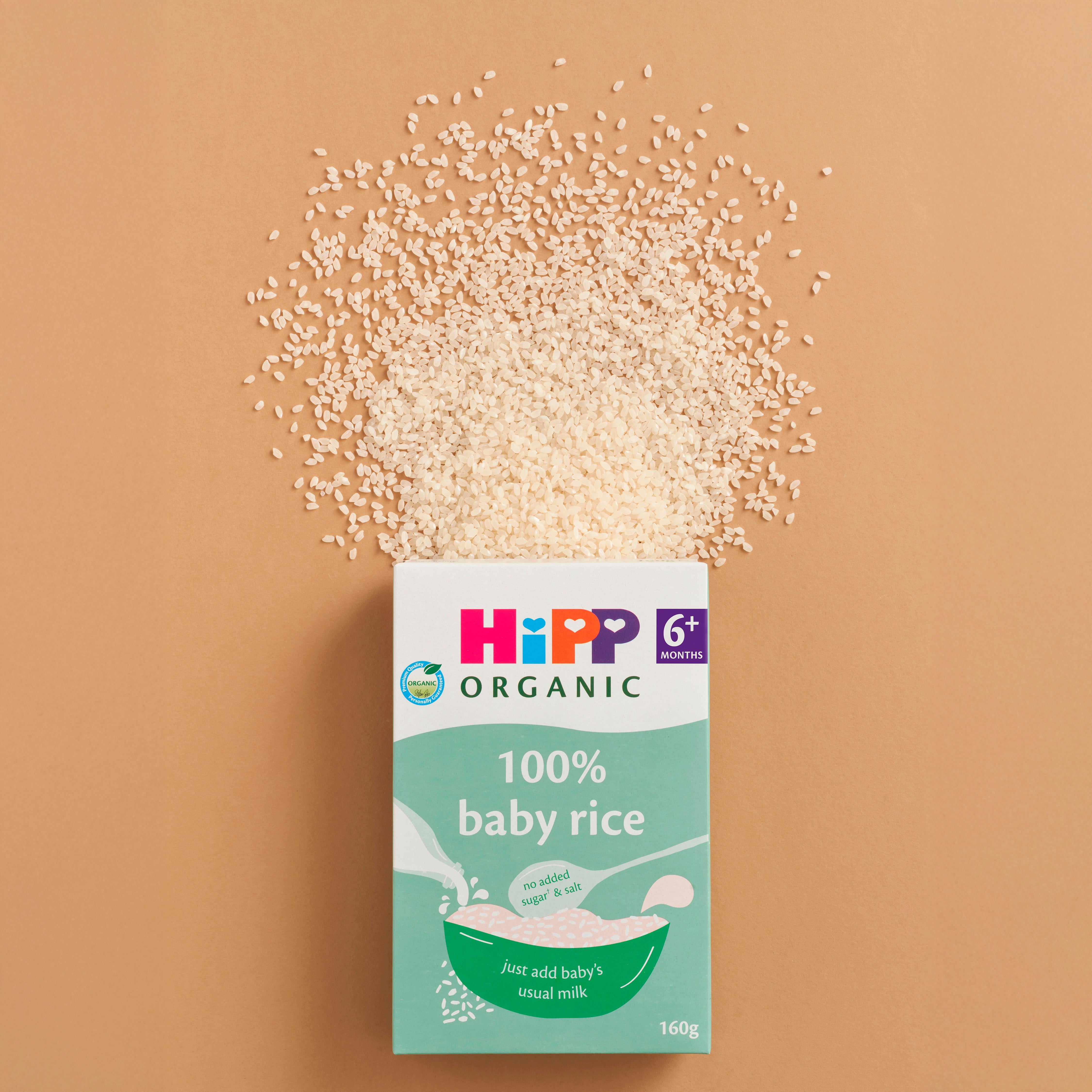 HiPP organic baby rice 6+ months 160g - British product