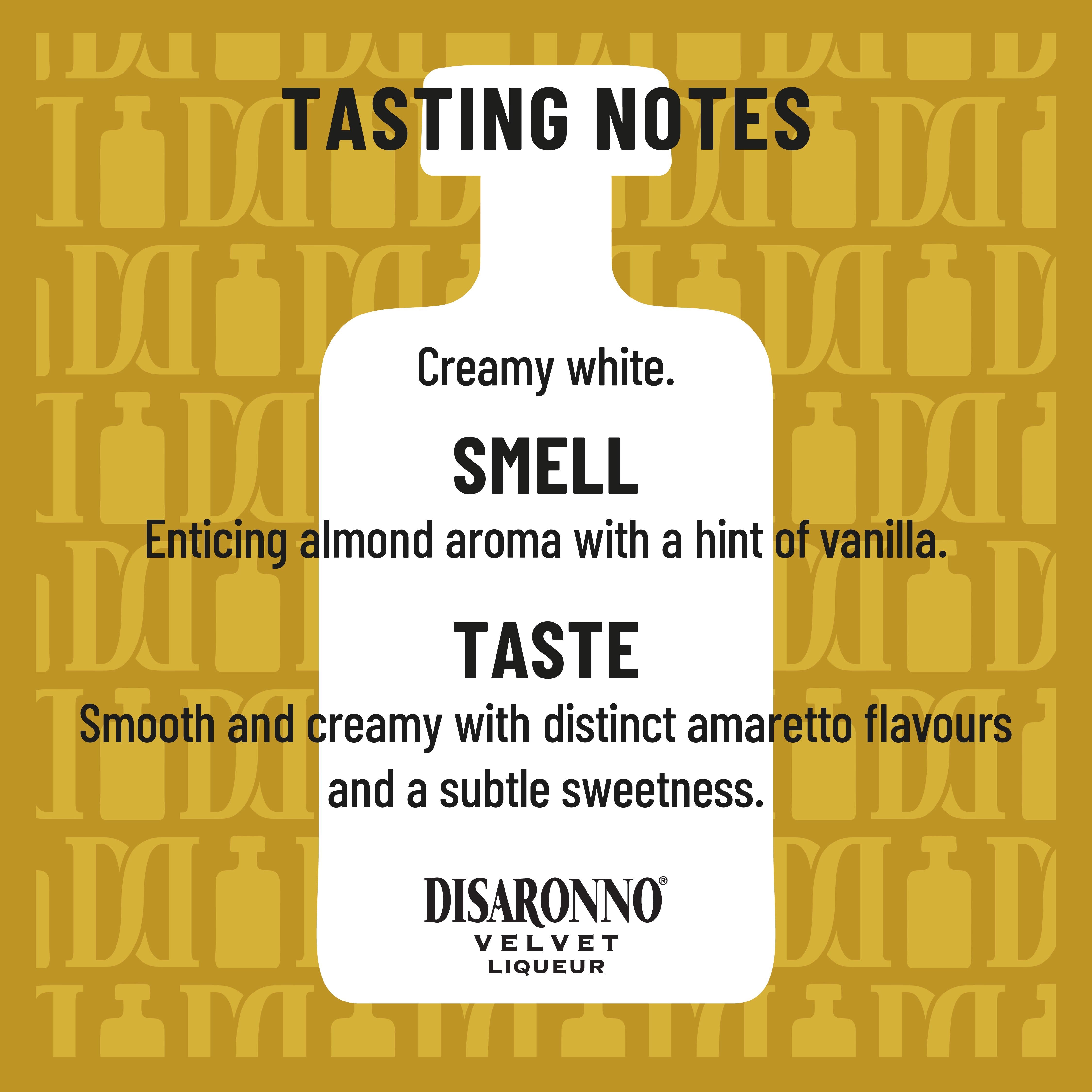 Disaronno Velvet cream liqueur 500ml - British product