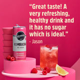 Remedy kombucha raspberry lemonade 1L (British brand)