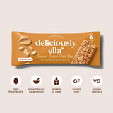 Deliciously Ella peanut butter oat bar 50g, imported from the UK