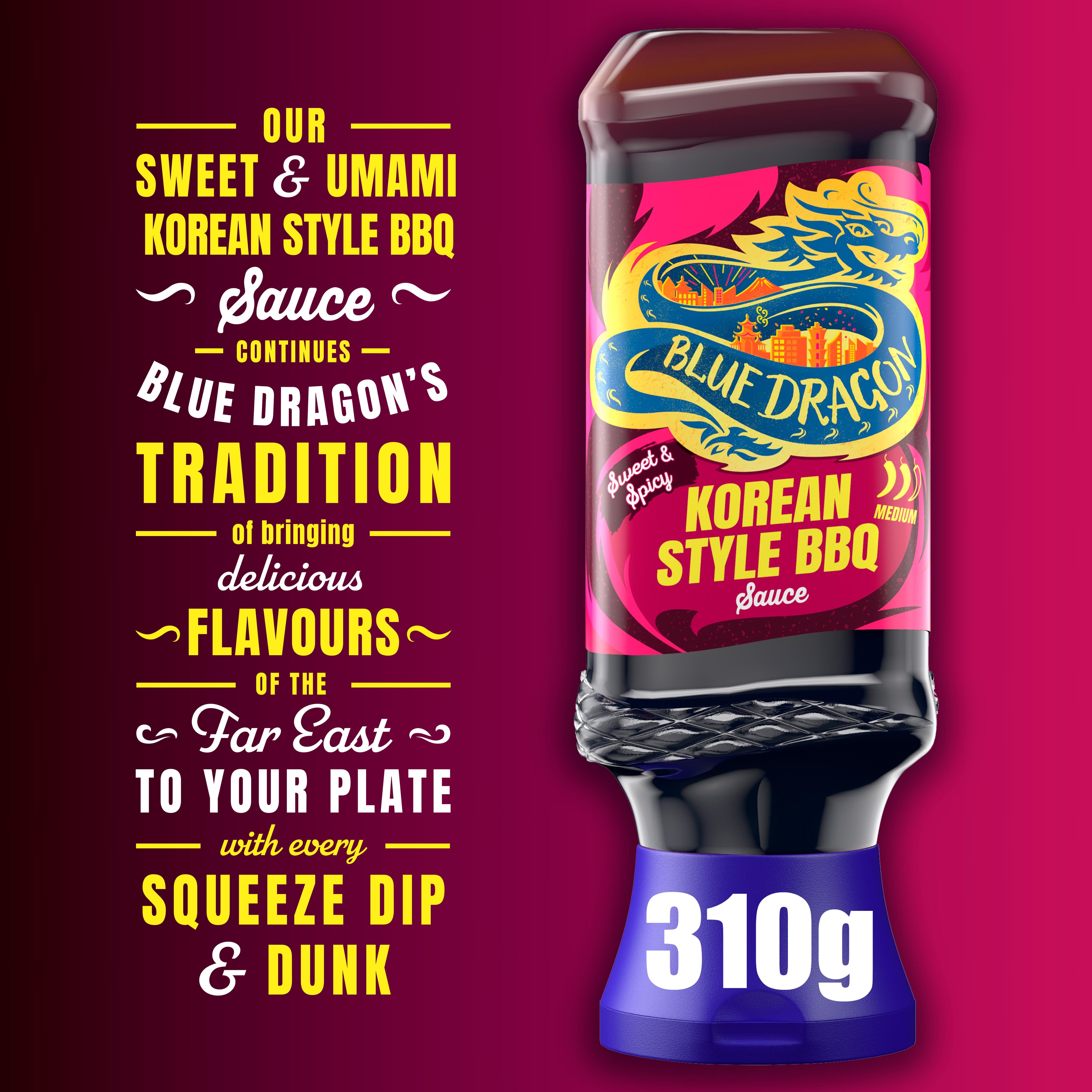 Blue Dragon Korean Style BBQ Sauce 310g - British product