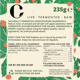 Cultured Collective sauerkraut fennel apple dill 235g - British product
