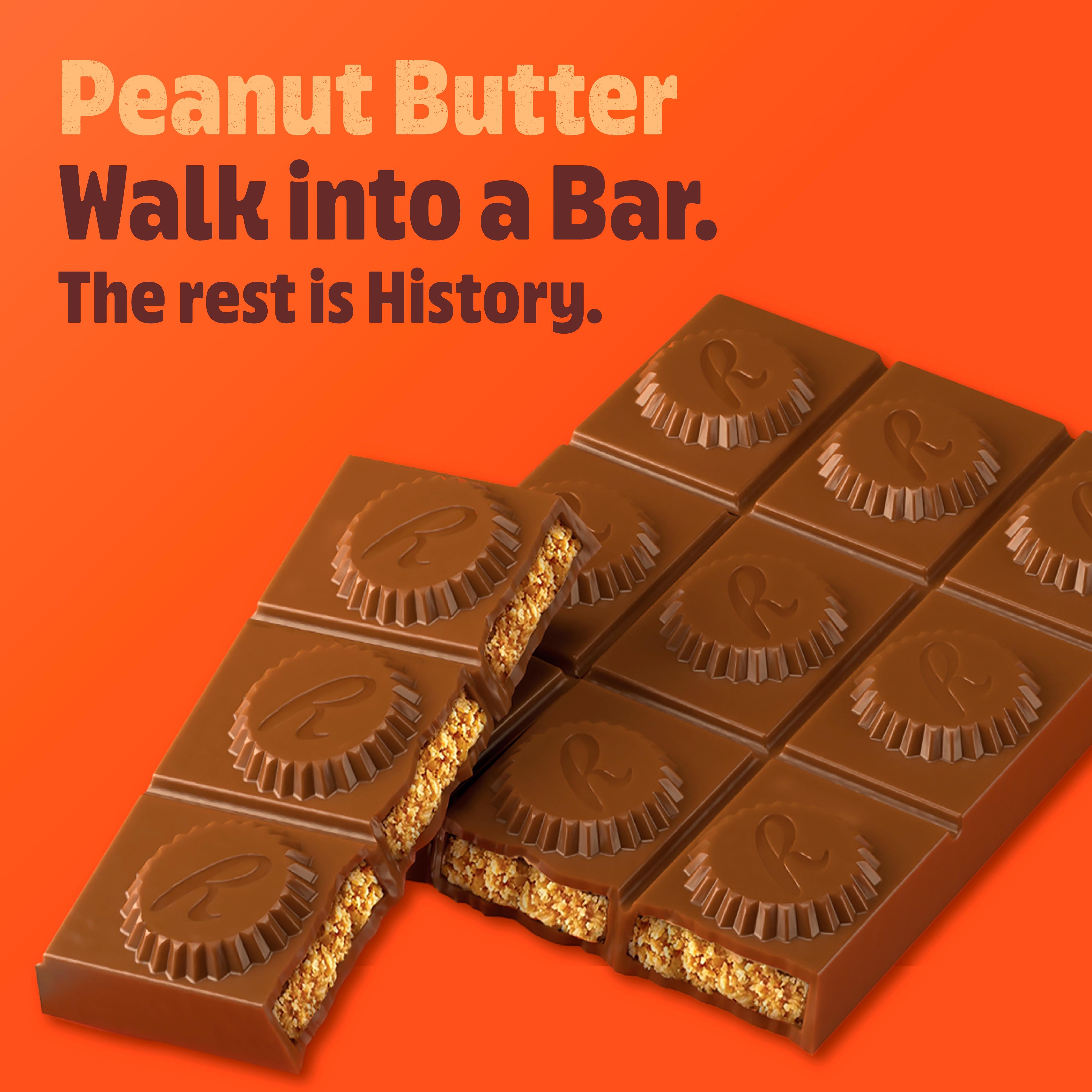 Reese's peanut butter chocolate bar 90g - British product