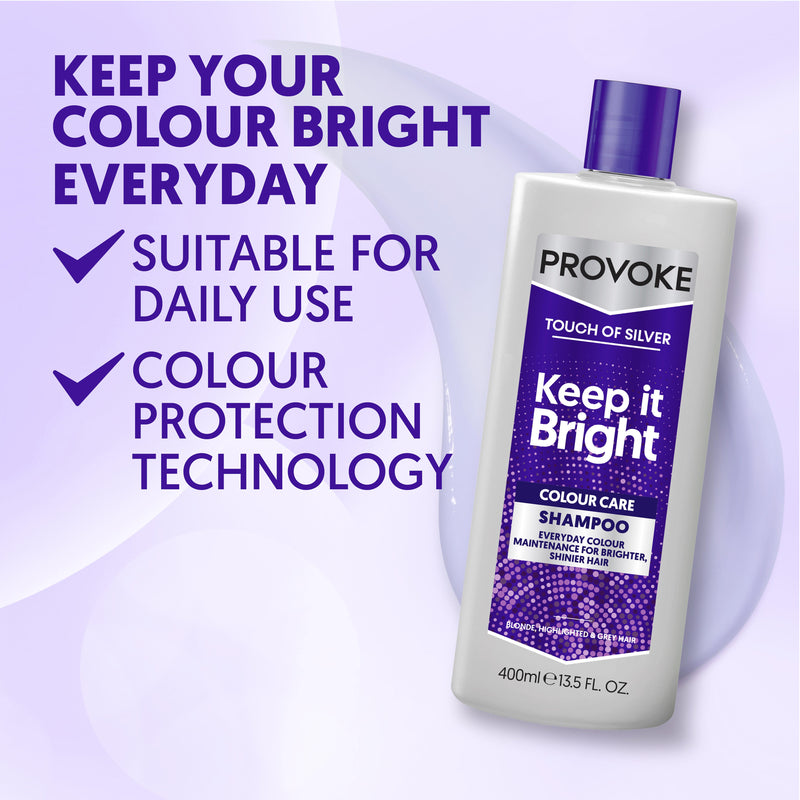 Provoke gradual everyday toning shampoo 400ml, UK version