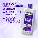 Provoke gradual everyday toning shampoo 400ml, UK version