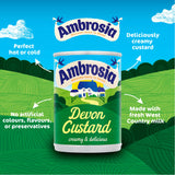 Ambrosia Devon custard 400g, imported from the UK