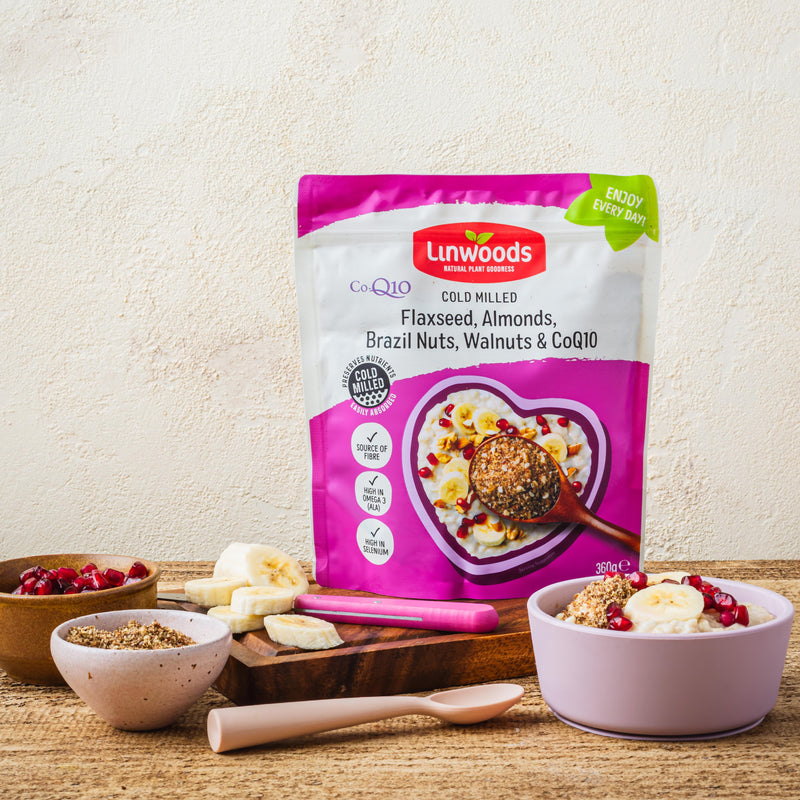 Linwoods milled flaxseed nut mix 360g - British product