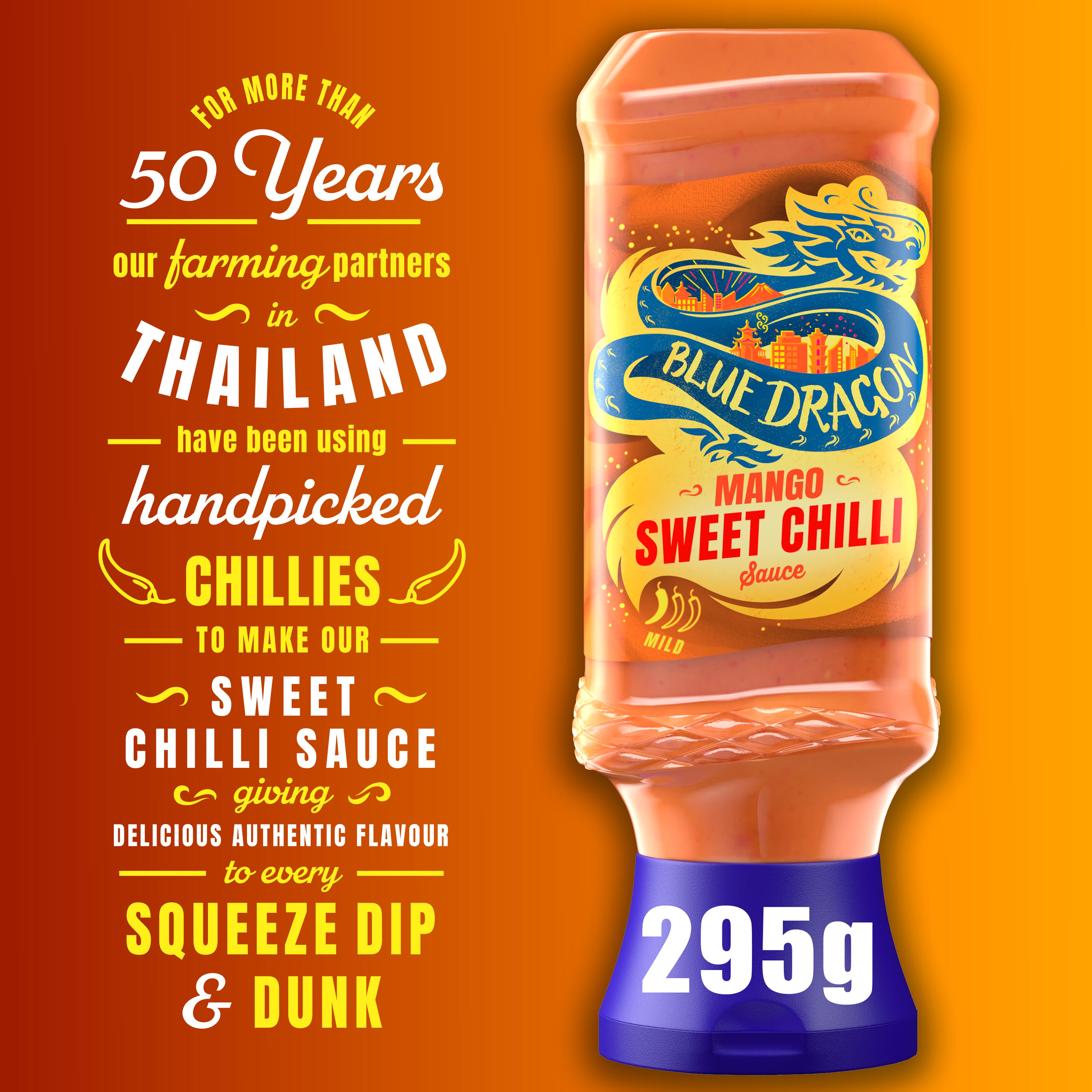 Blue Dragon mango sweet chilli sauce 295g - British product