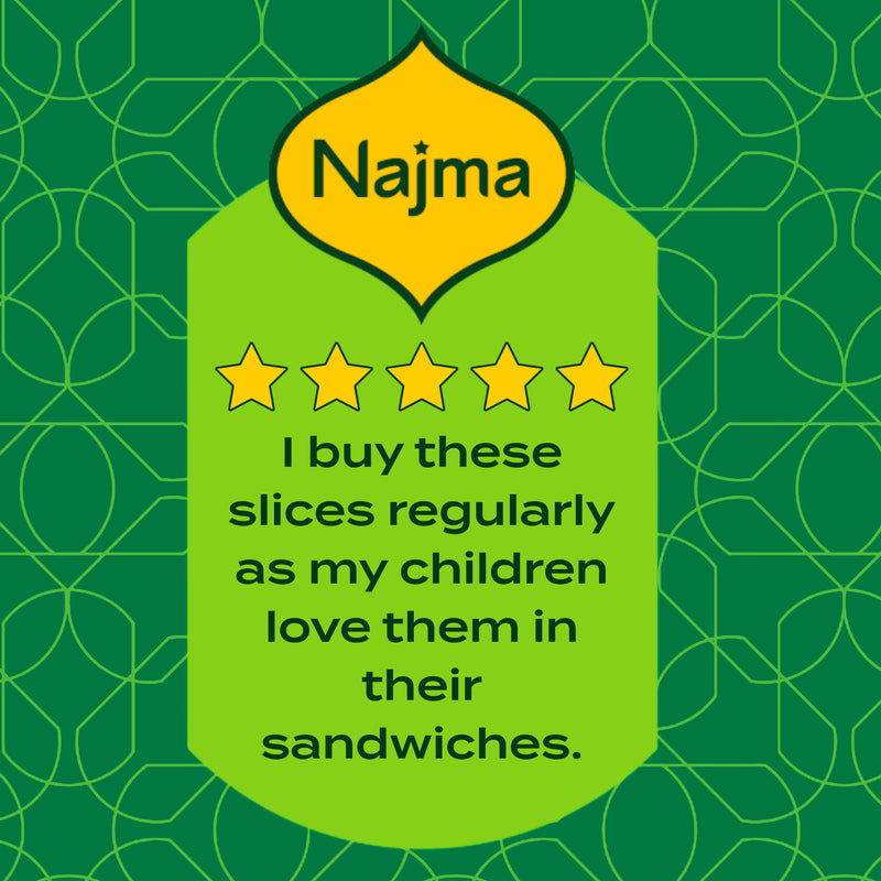 Najma turkey sausage slices 90g (British brand)