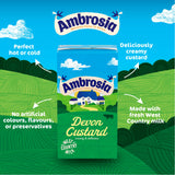 Ambrosia Devon Custard 1kg Carton, imported from the UK