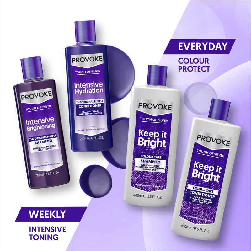Provoke gradual everyday toning shampoo 400ml, UK version