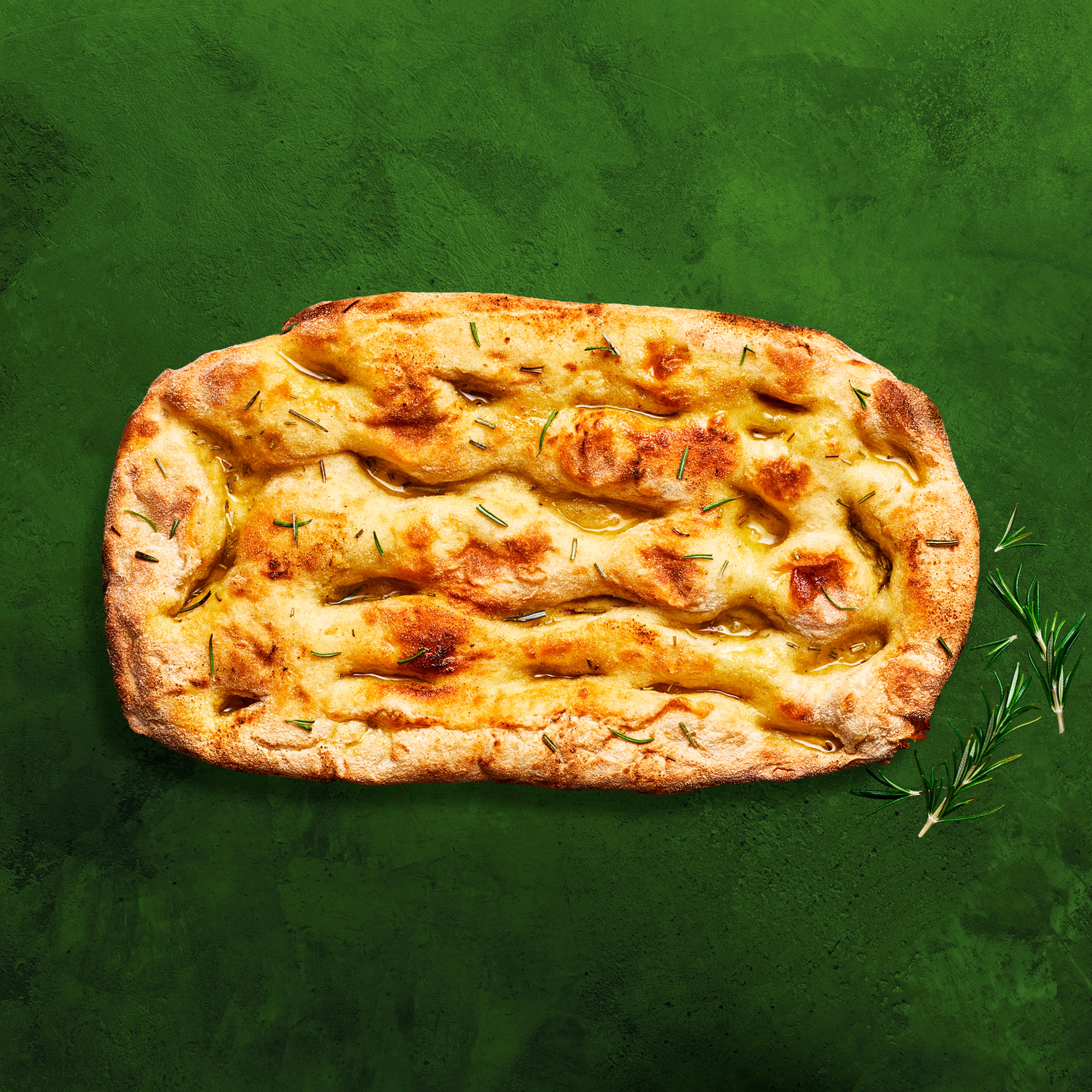 Crosta Mollica garlic rosemary pinsa bread 243g (British brand)