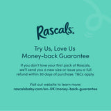 Rascals Premium Nappies Size 5, imported from the UK