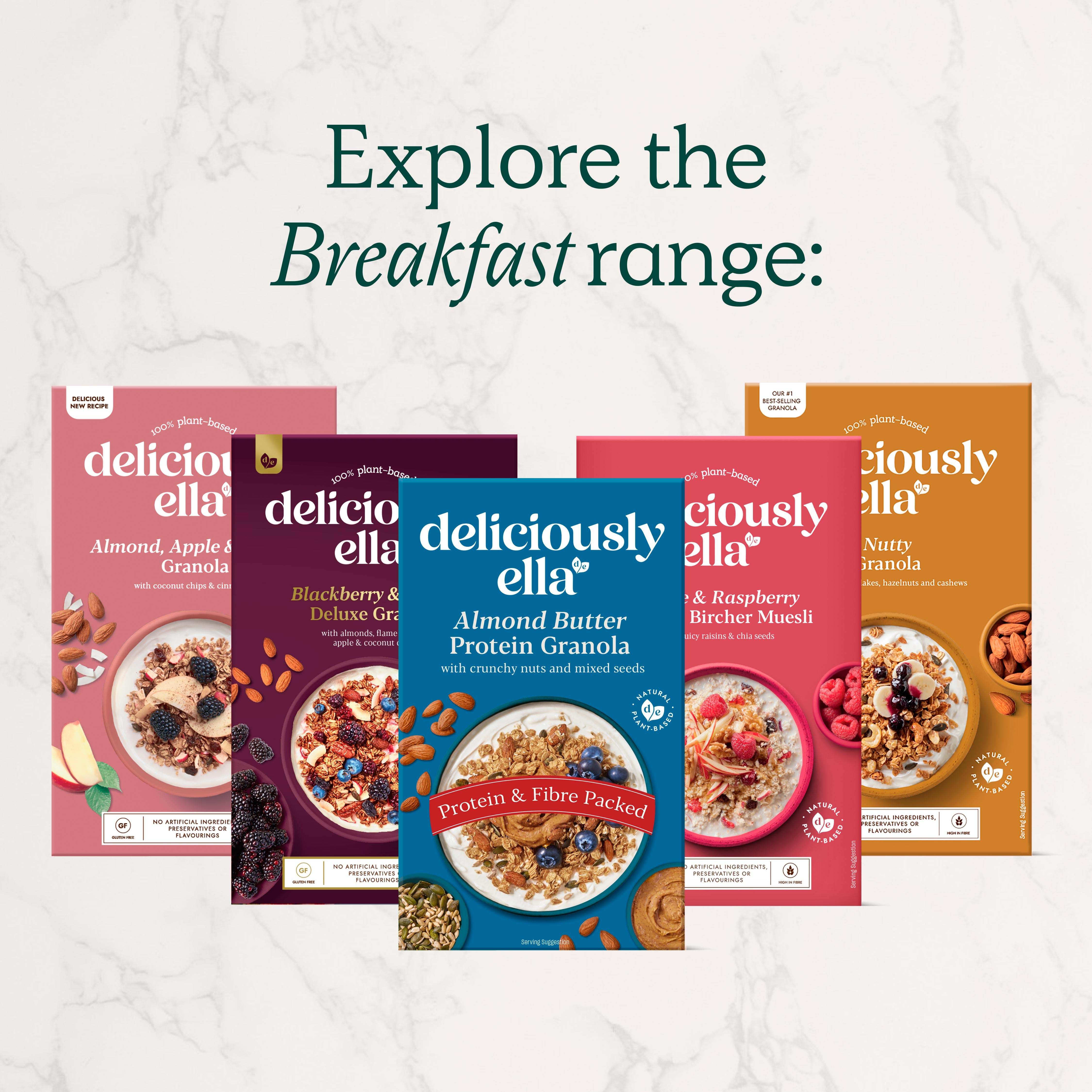 Deliciously Ella Nutty Granola 380g - British product