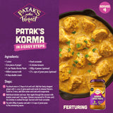 Patak's korma spice paste 290g - British product
