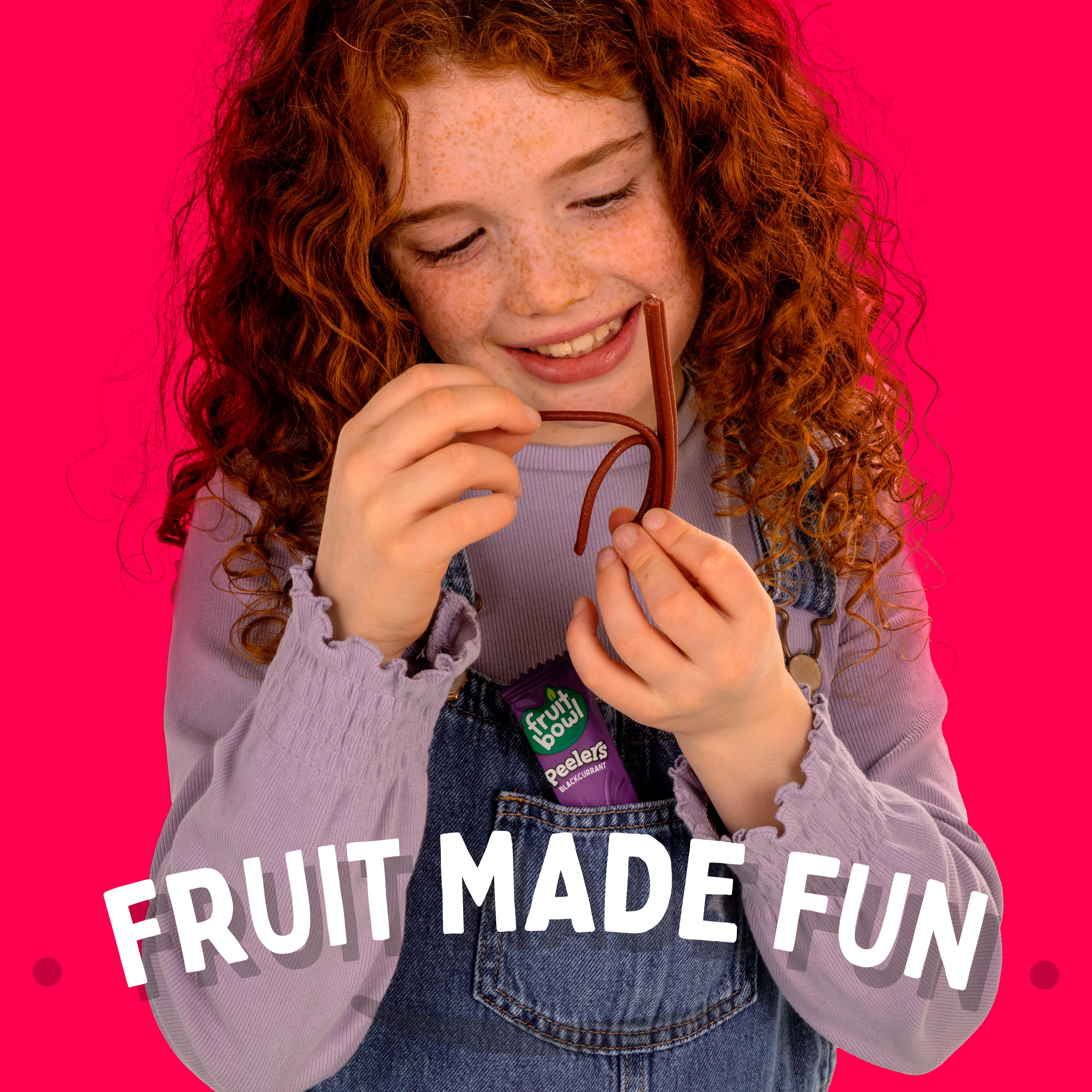 Fruit Bowl raspberry peelers 5 x 10g, imported from the UK