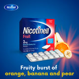 Nicotinell gum 2mg fruit pieces 204, UK version