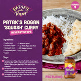 Patak's Rogan Josh spice paste 283g, imported from the UK