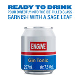 Engine Italian Gin Tonic 237ml canned - British product