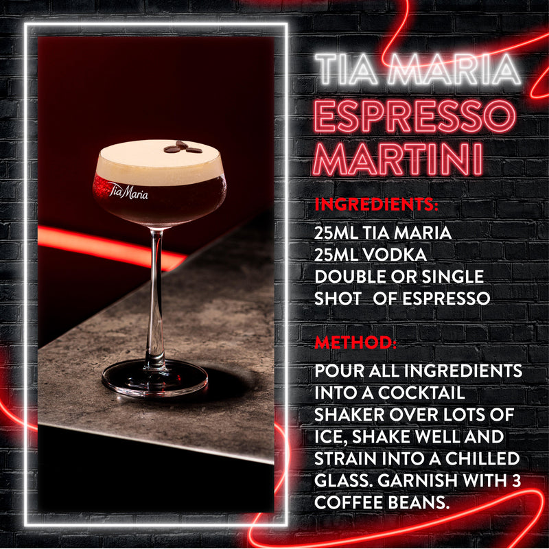 Tia Maria Cold Brew Coffee Liqueur 100cl (British brand)