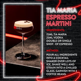 Tia Maria Cold Brew Coffee Liqueur 100cl (British brand)
