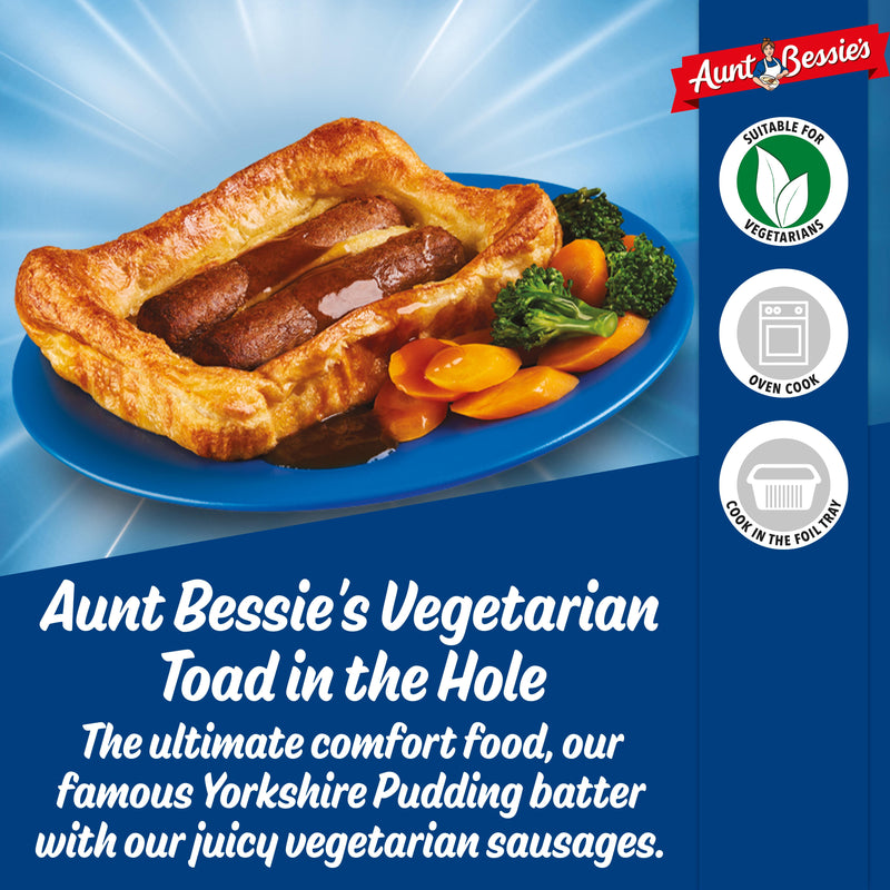 Aunt Bessie's Meat Free Toad in the Hole 190g (British brand)