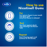 Nicotinell stop smoking gum 2mg mint 204 pieces (British brand)
