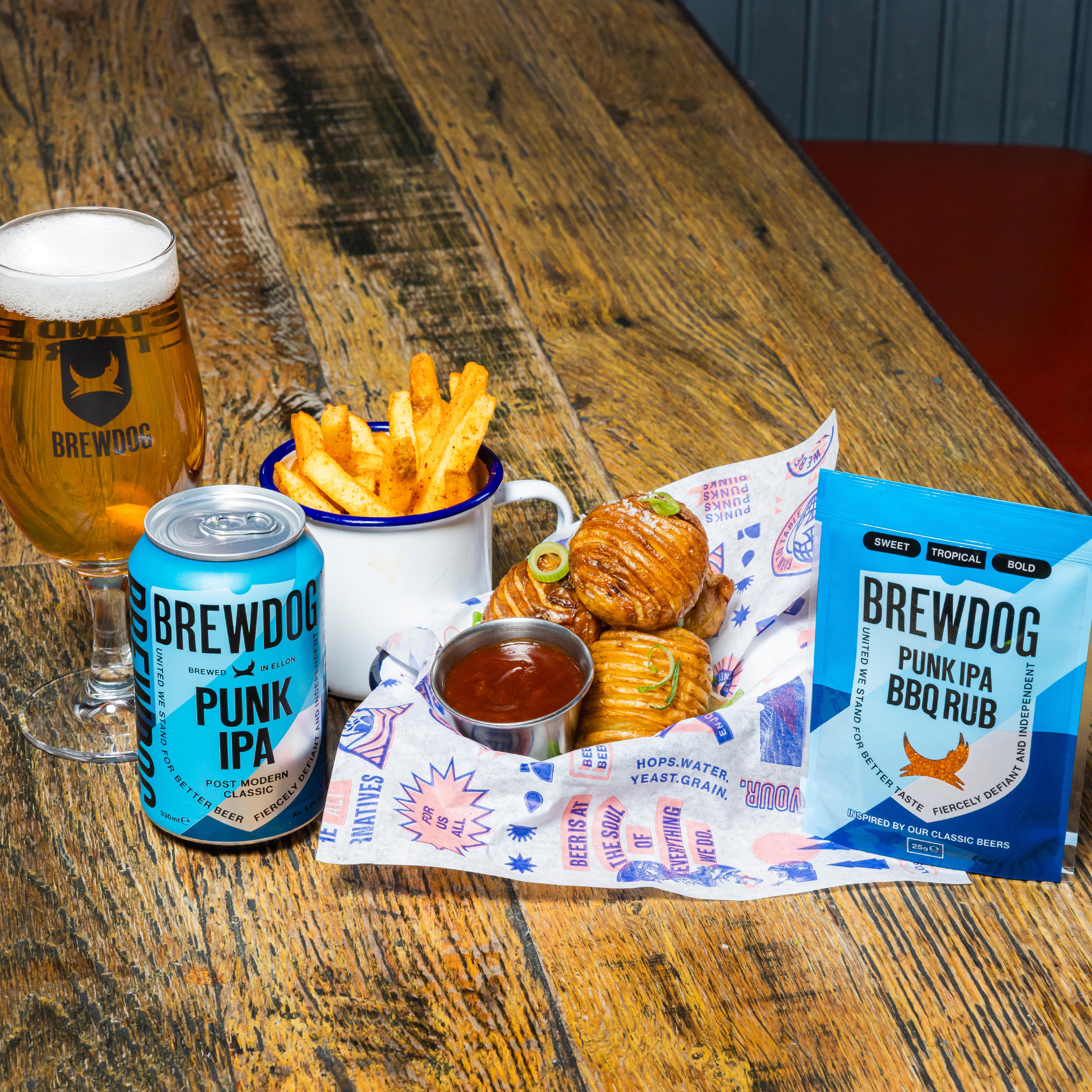 BrewDog Punk IPA BBQ Rub 25g - British product